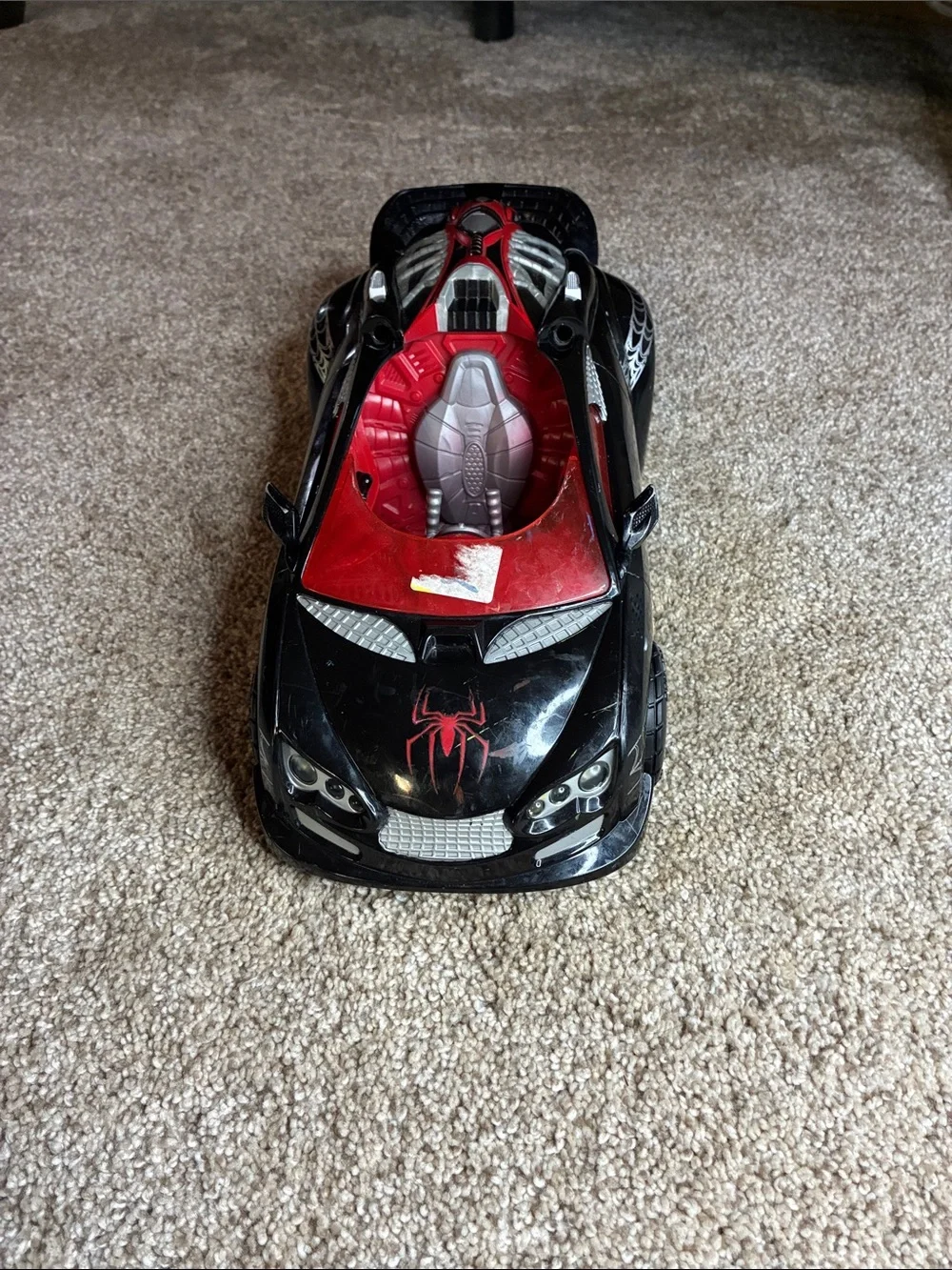 Hasbro Spider Man 2006 Spider XR-1 Racer Battle Car Toy Car